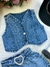 Conjunto Blogueirinha Jeans Inspiração Ana Castela - Boiadeira na internet
