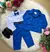 Conjunto Social Miss Cherry Jorge Terno Azul Royal na internet