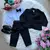 Conjunto Menino Social Miss Cherry Jorge Terno Preto - comprar online