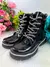 Coturno - Bota Doce Pe Laila Preto infantil