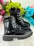 Coturno - Bota Doce Pe Laila Preto infantil - Minúsculos Kids