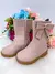 Bota Coturno Ortobaby Lorena Nude-Rose