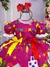 Vestido Marie Junino Roça Feliz Luxo - Minúsculos Kids