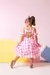 Vestido Princesa Belli Rosa Xadrez Barbie - comprar online