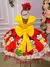 Vestido Infantil Temáticos da Gigi Magali Amarelo e Vermelho na internet