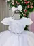 Vestido Marie Branco Ely - comprar online