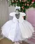 Vestido Marie Branco Ely - Minúsculos Kids