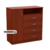 COMODA SUPER EXPRESS 4 CAJONES 1 PTA CAOBA MOSCONI 56160