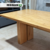 MESA BASE CENTRAL 2.00 X 1.00 X 0.80 CONTEMPORANEA ROBLE GENOUD - Moran 23