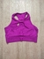 Conjunto Legging Clássica Plus Size + Top Eva - Aveludao de Compressão Roxo Fúcsia - Linha Premium - loja online