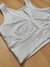 Conjunto Short clássico + Top Yara- Aveludado de Compressão Branco - Linha Premium - comprar online