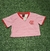 FEMININA FLAMENGO ROSA - CROPPED - Amantes do Esporte