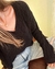 SWETER TRENZADO - BLACK