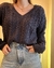 SWETER TRENZADO - MARINO