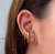 Brinco ear hook liso