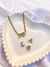 Choker iniciais semi joia