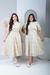 VESTIDO LUCIA 3D - TECIDO LAISE - comprar online