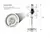 Imagen de Espejo De pie Profesional con Luz Led | Zoom 1x y 7x|