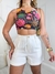 Cropped camiseta estampado - loja online