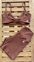 Conjunto Suiça Bermuda Marrom - comprar online