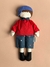 Bonequinho de Pano - Shorts Bolinha