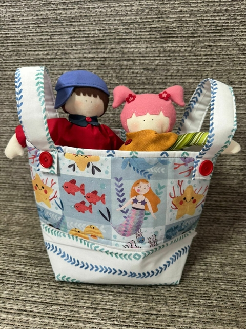 Cesto Organizador - Festa das Sereias