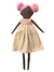 Bonequinha de Pano - Vestido Florido com Bolinhas - comprar online