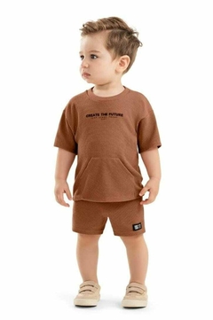 Conjunto Camiseta e Bermuda Coloritta - comprar online