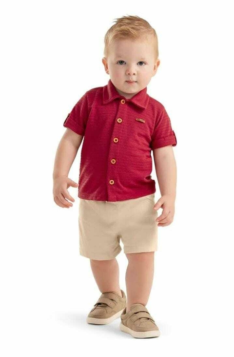 Conjunto Camisa e Bermuda Coloritta - comprar online