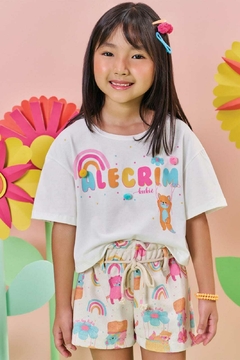 Conjunto de Boxy Over e Short Kukiê - comprar online