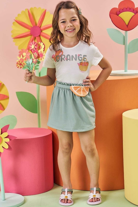 Conjunto Blusa e Short Saia Kukiê - comprar online