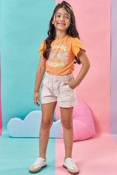 Shorts em Sarja com Elastano Kukiê - comprar online