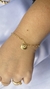 Pulseira Elos Coração Gatinho - Semijoia