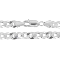 PULSEIRA PRATA 925 MASCULINA GRUMET FIO 6,5MM - Vitrine Joias & Acessórios