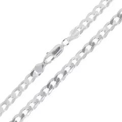 PULSEIRA PRATA 925 MASCULINA GRUMET 3,0MM 21CM - comprar online
