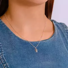 PINGENTE PRATA 925 MENINA PEQUENO