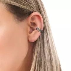 Piercing Prata 925 Fake Envelhecido Detalhado