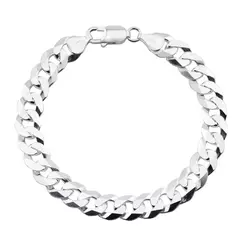 PULSEIRA PRATA 925 MASCULINA GRUMET FIO 8mm - comprar online