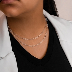 CORRENTE PRATA 925 ELO 3,5MM DIAMANTADA CARTIER