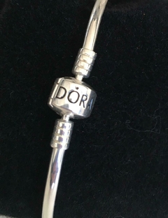 BRACELETE PRATA 925 FECHO QUADRADO LISO INSPIRAÇÃO PANDORA