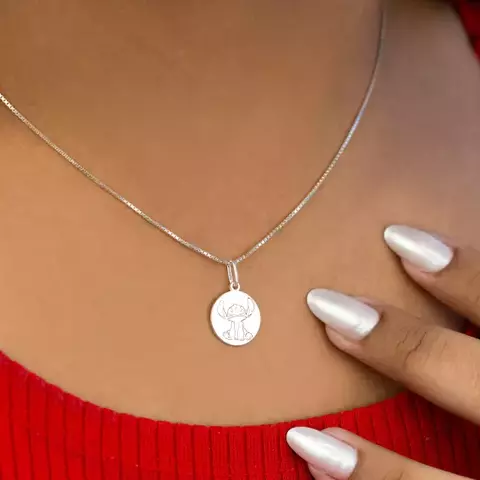 PINGENTE PRATA 925 STITCH