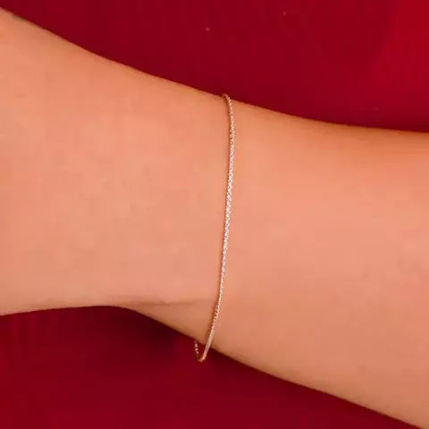 Pulseira Prata 925 Cadeado 1mm