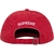Boné Supreme License Plate 6-Panel Red - comprar online