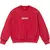 Supreme Washed Box Logo Crewneck Red