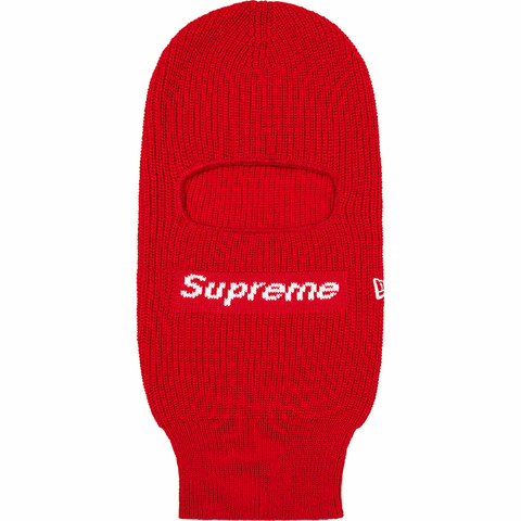 Supreme x New Era Box Logo Balaclava Red (FW21)