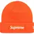 New Era x Supreme Touca Box Logo Dark Orange