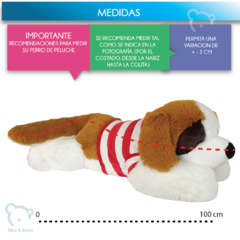 Perro San Bernardo de Peluche 1 Metro en internet