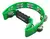 Pandeiro Profissional Meia Lua Liverpool Cor Verde - comprar online