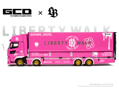1:64 LBWK HINO700 LB Truck -Pink – Special Edition