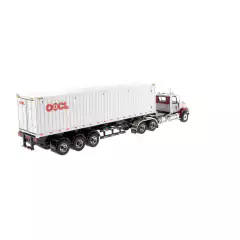 1:50 Western Star 4900 SFFA Day Cab with 40' Dry Goods Sea Container - North Ocean Worldwide Trading SAS